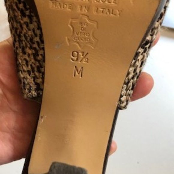 Via Ccndotti High Heel Slingbacks, size 9.5 - Picture 4 of 6